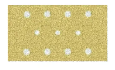 Papierschleifmittel - 70mm x 125mm - HELAN STRIPES P80