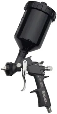 HB2 High-Build 250ml Black Top Becher, 3/8 Luftanschluss 1.8 Düse Füller Pistole