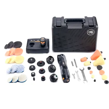 EB210KIT CORDLESS MULTI-FUNCTION POLISHER KIT, TOOL BOX PACKING 91701